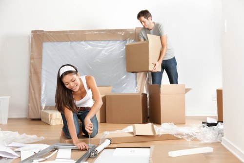 Quote planning for a local van move in Tottenham
