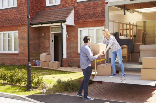 Business relocation checklist and packing materials for Tottenham moves
