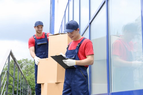 Man with van service helping with a move in Tottenham
