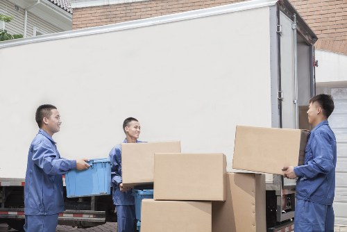 Removal company helping with a home move in Tottenham