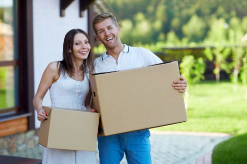 Local Tottenham moving service with van and mover