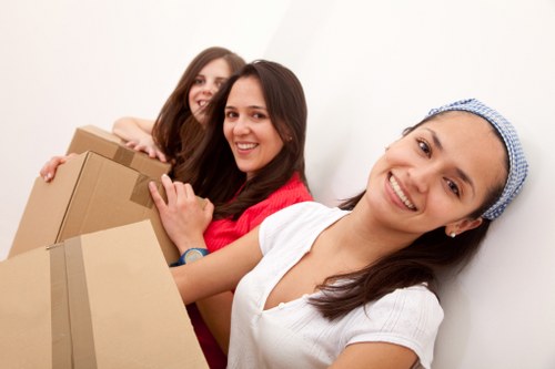 Family home removal service in Tottenham with van