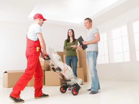 Removal van service for a Tottenham street move
