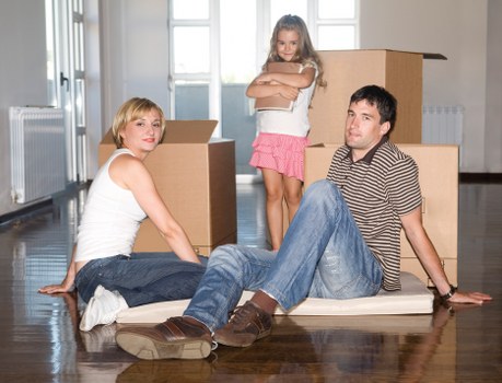 Careful handling of items during a moving and delivery job