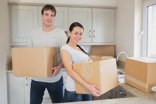 Tottenham removal services handling furniture loading for a home move